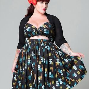Pinup Girl Renee Tiki Dress Size Large